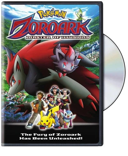 Pokemon Zoroark Master of Illusions DVD