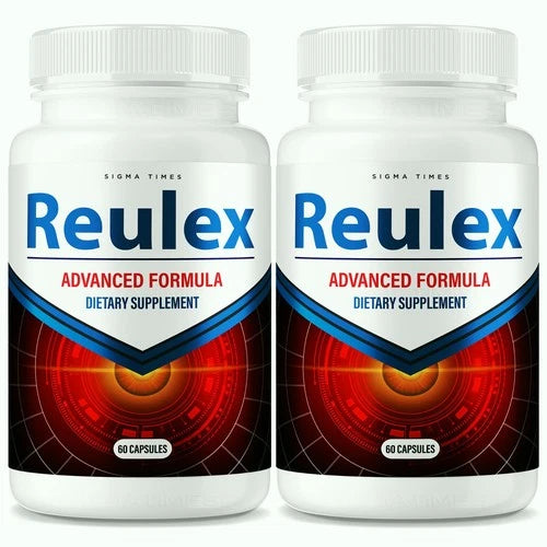 (2 Pack) Reulex Capsules - All-Natural Joint and Muscle Support Formula