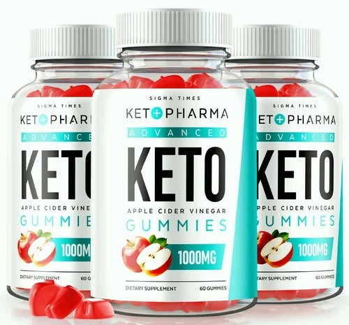 (3 Pack) KetoPharma Keto ACV Gummies to Support Advanced Weight Loss and Energy