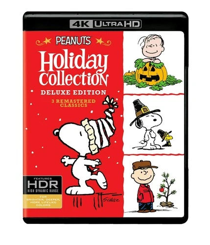 Peanuts Holiday Collection 4K UHD Blu-ray  NEW