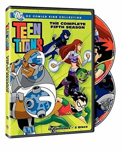 Teen Titans The Complete Fifth Season DVD Greg Cipes