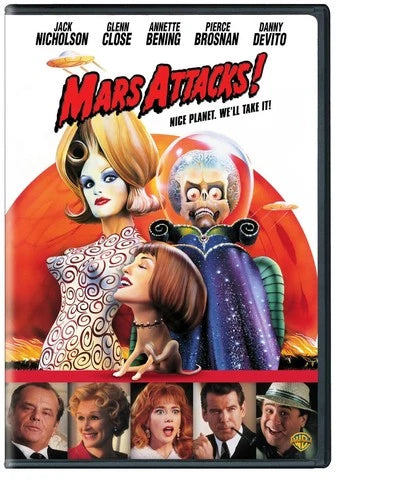 Mars Attacks! DVD Jack Nicholson