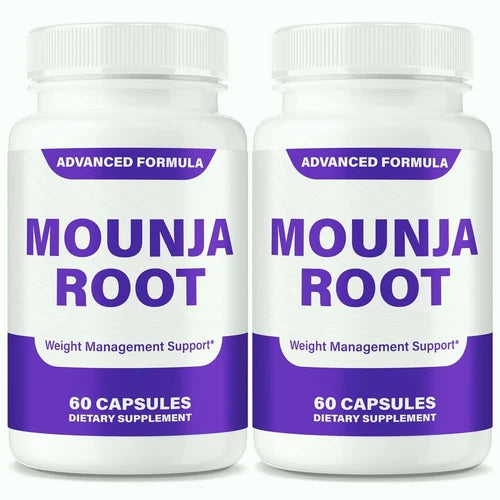 (2 Pack) Mounja Root for Weight loss , MounjaRoot Advanced Fat Burning Capsules