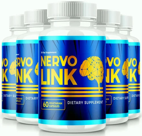 (5 Pack) NervoLink Capsules to Support Nerve Health and Boost Energy Levels