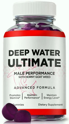 Deep Water Ultimate Enhancement Gummy for Men, Deep Water Ultimate Male 60ct
