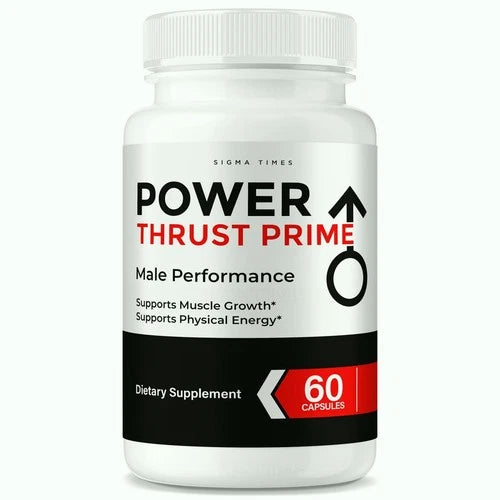 Power Thrust Prime Capsules for Men, Advanced Formula for Male Health 60ct