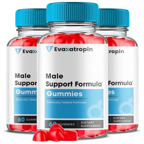 (3 Pack) Evaxatropin, Evaxatropin Male Gummies for Men's Health (180 Gummies)