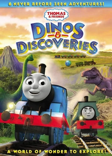 Thomas & Friends Dinos and Discoveries DVD Martin T. Sherman