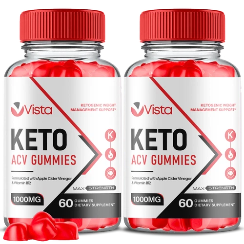 (2 Pack) Vista Keto ACV Gummies for Weight Loss and Fat Reduction  (120 Gummies)