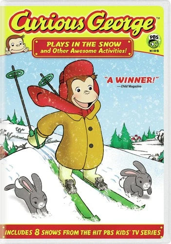 Curious George Plays in the Snow and Other Awesome Activities! DVD