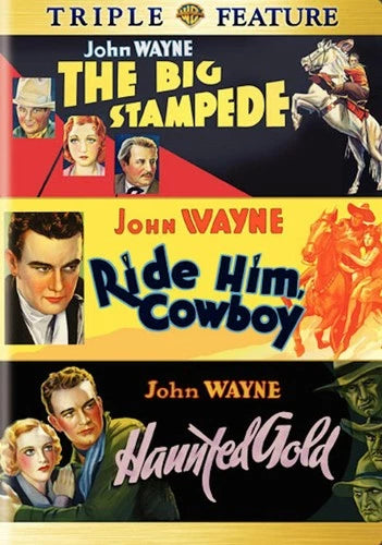 Ride Him Cowboy / The Big Stampede / Haunted Gold DVD
