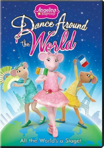 Angelina Ballerina Dance Around the World DVD Simon Mattacks