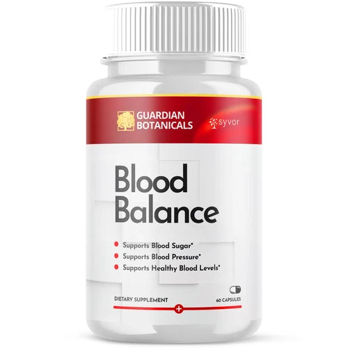 (1 Pack) Guardian Botanicals Blood Balance Advanced Glycogen Vitamin 60 Capsules