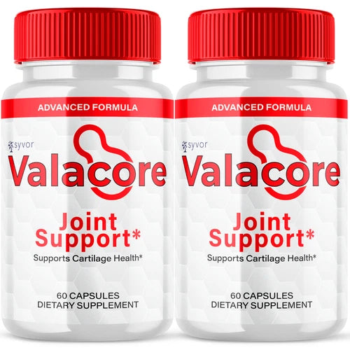 Valacore Joint Support Natural Freedom to Move Vitamin Max Formula 120 Capsules
