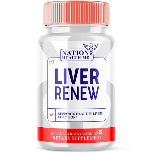 Liver Renew Daily Support for Liver Health and Wellness 60 Capsules
