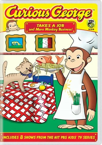 Curious George Takes a Job and More Monkey Business DVD Frank Welker