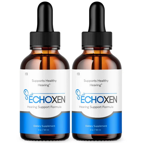 (2 Pack) Echoxen Ear Drops - For Tinnitus Supports, Ear Relief & Comfort