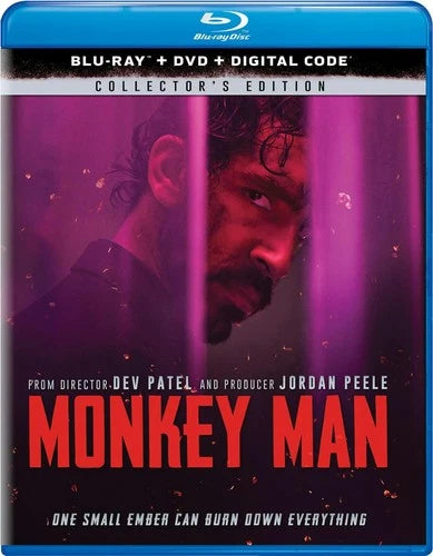 Monkey Man - Collector's Edition Blu-ray + DVD + Digital Blu-ray