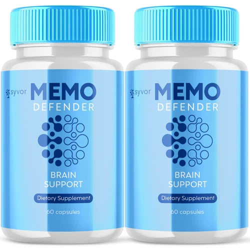 Memo Defender Brain Max Support Supplement Pills Advanced Formula 120 Capsules