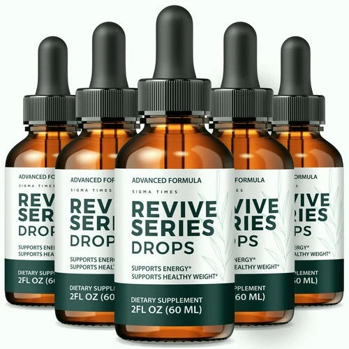(5 Pack) Revive Series Drops - ReviveSeries Liquid Formula for Weight Loss