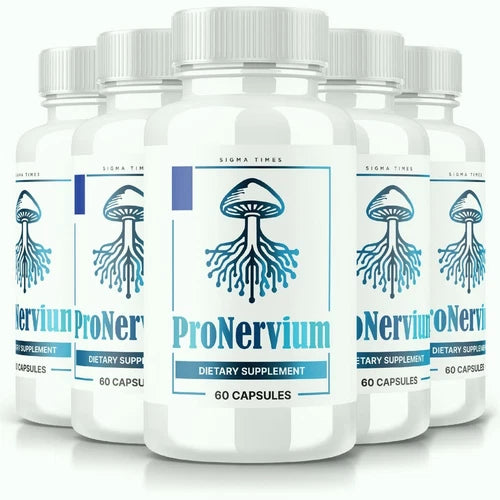(5 Pack) ProNervium Capsules to Support Nerve Health and Reduce Nerve Discomfort