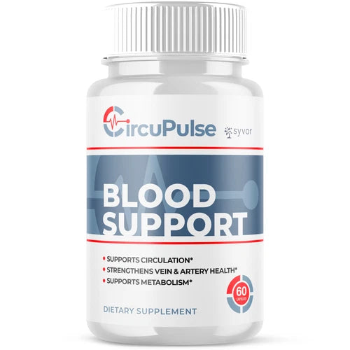 (1 Pack) CircuPulse Blood Balance Advanced Support Glycogen Supplement 60 Caps