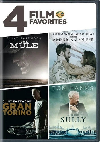 American Sniper / Gran Torino / Sully / The Mule DVD