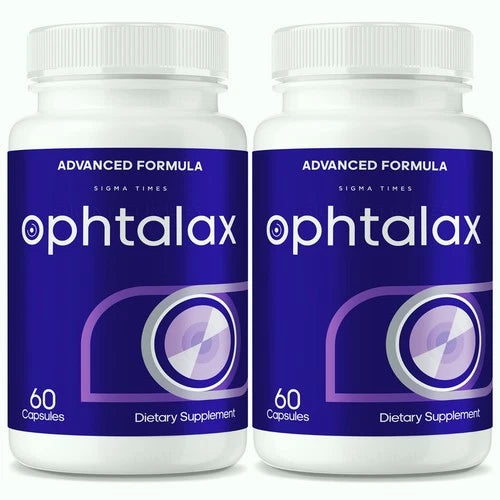 (2 Pack) Ophtalax Capsules – Advanced Eye Health Support for Healthy Vision