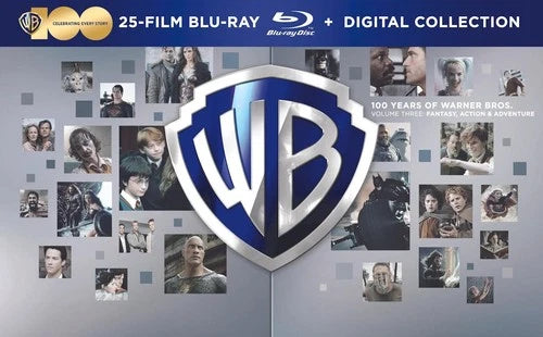 WB 100th 25Film Collection Vol 3 Fantasy, Action, Adventure Blu-ray