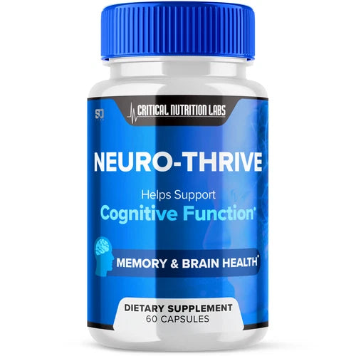 Neuro-Thrive Cognitive Support, Neuro Thrive Memory and Brain Health 60 Capsules