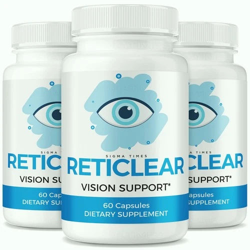 (3 Pack) Reticlear – Reti Clear Advanced Eye Support for Healthy Vision