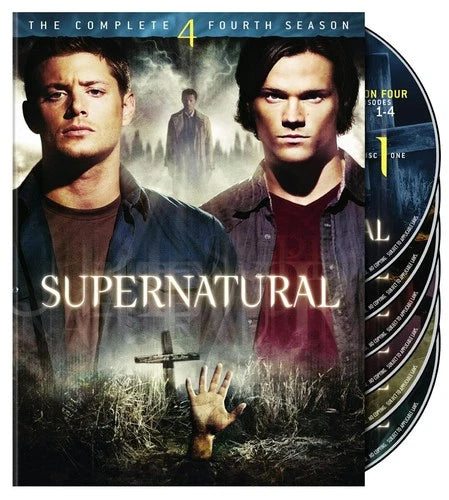 Supernatural The Complete Fourth Season DVD Jared Padalecki