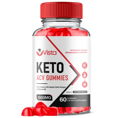 Vista Keto ACV Gummies for Weight Loss, Fat Burning, and Energy (60 Gummies)