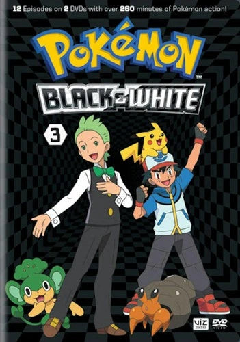 Pokemon Black and White Set 3 DVD