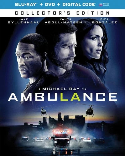 Ambulance Blu-ray Jake Gyllenhaal