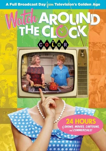 Watch Around The Clock 24 Hours of TV in Color DVD