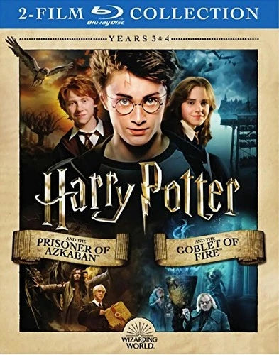 Harry Potter Prisoner Azkaban / Goblet of Fire Blu-ray