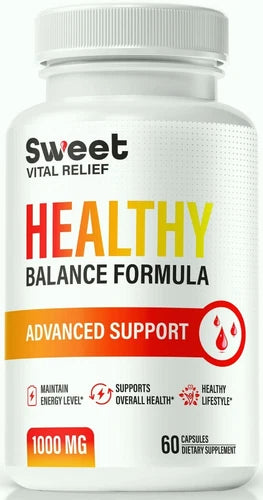 Sweet Vital Pills to Support Healthy Blood Levels  60ct