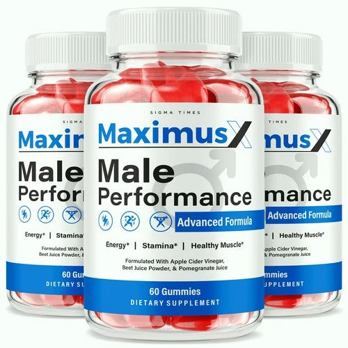 (3 Pack) Maximus X Gummies - MaximusX Performance Gummy for Men