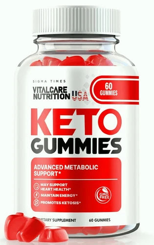 VitalCare Nutrition Keto Weight Loss Gummies to Reduce Appetite & Cravings 60ct
