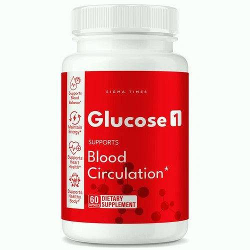 Glucose 1 Capsules – Glucose One Blood Health Support for Stable Levels (60ct)