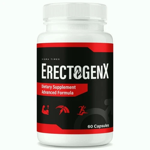 ErectogenX for Men,  Erectogen X Advanced Male Performance Support  60ct