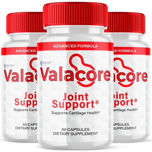 Valacore Joint Support Natural Freedom to Move Vitamin Max Formula 180 Capsules