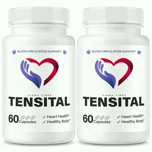 (2 Pack) Tensital Capsules – Advanced Blood Support For Healthy Circulation