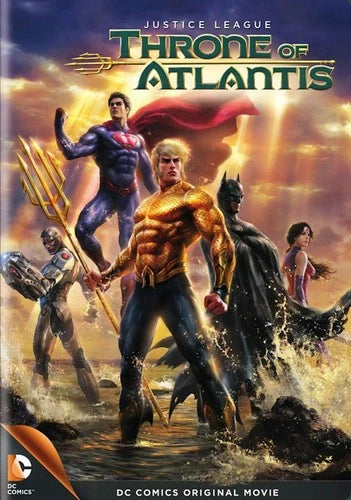 Justice League Throne of Atlantis DVD
