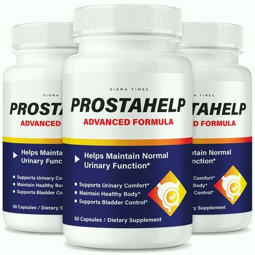 (3 Pack) ProstaHelp for Men - Prosta Help Health Supplement for Prostate