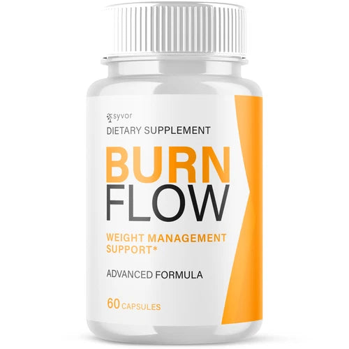 (1 Pack) Burn Flow Advanced Formula Natural Energy & Fitness Vitamin 60 Capsules
