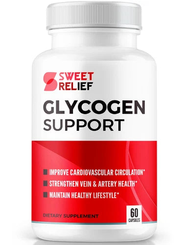 Sweet Relief Glycogen Support - Sweet Relief Blood Vessel Cleaner 60ct
