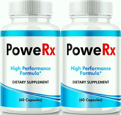 (2 Pack) PoweRx Advanced Male Health Pills to Improve Stamina and Endurance