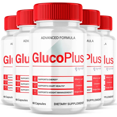 Glucoplus Advanced Formula All Natural Glyco Support Formula Gluco Plus 300 Caps